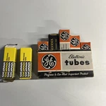 Lot Of 7 Radio Tubes Ge Sylvania 6BH6 6BJ6 6CR6 6BE6 6AU6A 6BA6. Fixed Price $75.00.