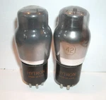 42: Nos Nib Matching Pair Of New Testing Hytron Power Vacuum Tubes. Fixed Price $49.99.