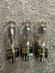 Western Electric 350B Vacuum Tubes (set Of 3) - Tested & Working From Japan Used. Fixed Price $1348.99.