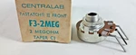 Centralab Fastatch Ii Front F3-2MEG Megohm Taper C3 Nos. Fixed Price $39.99.