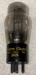 Western Electric 247A Vacuum Tube TV7 Tested Strong. Fixed Price $95.00.