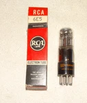 1 X 6E5 Rca/webcore "eye" Tube *very BRIGHT*NOS*NIB*#R34. Fixed Price $48.00.