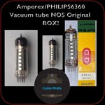 Philips/amperex 6360 Vacuum Nos Original Box!one Tube!!! Superb -rare- Wow!. Fixed Price $13.32.