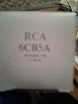 6CB5A Rca Nos Radio Tubes. Fixed Price $21.25.