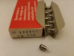 Box Of 10 Chicago Miniature CM350 CM-350 GE350 Midget Lamps Light Bulbs 6.3V. Fixed Price $43.97.