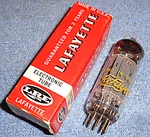 Nos Lafayette 12BH7A Vacuum Tube - Vintage Audio Twin Triode Made The Usa. Fixed Price $30.00.