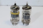 Pair Amperex Westinghouse ECC88 / 6DJ8 Vacuum Tube 104%-91% & 96%-92%. Fixed Price $24.66.