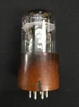 Sylvania 6L6WGC 5932 Jan Black Plate Brown Base Power Vacuum Tube Tested C.1841. Fixed Price $24.95.