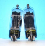 6BG6GA Sylvania 2 Radio Audio Electron Amplifier Vacuum Tubes Valve Tested. Fixed Price $16.99.