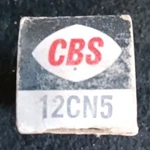 Cbs 12CN5 Vacuum Tube Nos. Fixed Price $5.00.