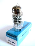 One 1950S Raytheon 5814A (ECC82 12AU7) Tube - Black Plates, 3 Mica, Top. Fixed Price $45.50.