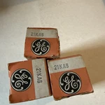 Lot Of 4: Ge (3) Sylvania (1) 21KA6 Compactron Electronic Vacuum Tube T20. Fixed Price $22.00.