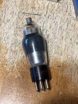 Rare Rca Radiotron 1603 Similar To 6C6 TV7 Test Low But Sound Fine. Fixed Price $25.00.