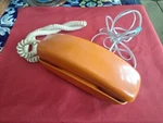 Western Electric Trimline Orange Push Button Dial Telephone Cs 223A Estate. Fixed Price $33.50.