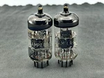 (2) Matsushita Amperex 6DJ8 ECC88 Tubes Japan Halo Getter Tests Strong Amplitrex. Fixed Price $49.99.