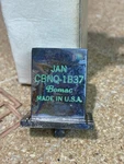 Nos Nib Bomac Jan CBNQ-1B37 Mil Spec Electron Tube (many Avail). Fixed Price $40.00.