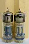 Nos 6N6P 6H6N Ussr Military Red-tip Matched Pair Gold Grid Tubes. Fixed Price $181.99.