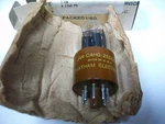 Box Of 10 Nos Black Plate Chatham/tung-sol 25Z6W Gt Tubes. Fixed Price $75.00.