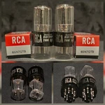 Rca 6SN7 Gtb Tube 1962 Tough Dogs Hole Black Ladder Plates Matching Set. Fixed Price $46.85.