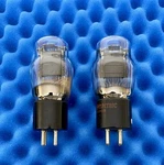 Two Marconi Radiotron Type 45 Vacuum Tubes/ Big "dallas" Getters Canada. Fixed Price $149.00.