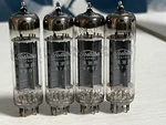 Toshiba 6RA3 Vacuum Tube Set 4PCS TV-7 Tested Vintage Radio Valve Near Mint. Fixed Price $139.00.