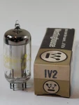 Westinghouse IV2 Electronic Tube Vacuum 8-PIN Box Radio Amplifier. Fixed Price $6.46.