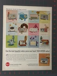 1960 Vintage Rca Portable Transistor Radios Most Trusted Name Print N2. Fixed Price $8.89.