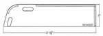 For Western Star 4900 Exterior Trim , Wa. Fixed Price $209.34.