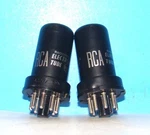 No Rca 1950S Radio Audio Metal Electron Vacuum 2 Tubes Valves Tested 6SQ7GT. Fixed Price $19.99.