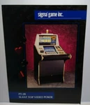 Sigma Slot Machine Flyer Slant Top Video Poker Casino Vintage Gaming Art Sheet. Fixed Price $25.18.