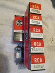 Lot Of ---new--nos 6AM8A Usa Audio Radio Vintage Vacuum Tubes Rca. Fixed Price $25.55.