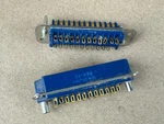 Nos Vintage Amphenol 26-839-1 24-PIN Plug & Receptacle Socket Set. Fixed Price $40.00.