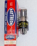 Balanced 6SL7GT Raytheon Vacuum Tube D, TV-7D Tested Will Combine Shipping. Fixed Price $25.95.