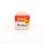 X CV4043 Brimar Tube. Black Plates. Copper Rods. 10. CH81. Fixed Price $12.07.
