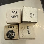 Lot Of 4: Rca 6AV6 EBC91 Tubes Nos Nib TU20. Fixed Price $24.00.