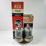 Nib Rca & Tung Sol 7212 Radio Vacuum Tubes Usa - Tested. Fixed Price $70.00.