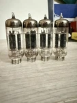 Quad 6CS7 Lansdale Nos Audio Tubes (4 Leben CS-600/CS-660P) Black Plate Getter. Fixed Price $122.00.
