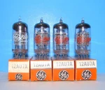 12AU7A Nos Ge Radio Audio Amplifier Vacuum Tubes 4 Valve Tested 5963 ECC82. Fixed Price $45.49.