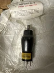 Vintage Beckman Instruments 2532/932 Tube, With Insert, Nos. Fixed Price $6.00.