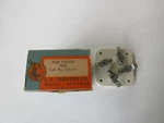Vintage Ef Johnson Pin Tube Socket Cat. 122-244-1 Nos Box. Fixed Price $9.95.