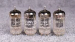 (4) Tung Sol Jtl 5687 Tubes Black Plates Military Issue Test Strong!. Fixed Price $79.99.