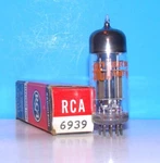 6939 Rca Nos Radio Audio Amplifier Electron Vintage Vacuum Tube Valve Tested. Fixed Price $9.99.