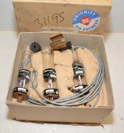 (3) Vintage Jarrell Ash Hollow Cathode Tubes 23060 22610 22810 & Cable. Fixed Price $79.00.