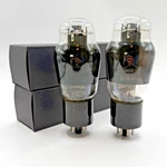 Haltron Brimar 6L6G CV1286 CV1947 EL35 KT66 NR77 Smoked Glass, Matched Pair. Fixed Price $219.00.