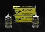 New Qty 2 Sylvania 6AN8A Matched Pair Grey Plates Getter Nos Usa Tubes. Fixed Price $45.58.