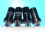 No Ken-rad Ge Radio Audio Metal Electron Vacuum 4 Tubes Valve Tested 6SJ7GT. Fixed Price $39.99.