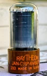 1944 Nos Raytheon Jan Crp 6V6 Gty Brown Base Vacuum Tube Tested Fender. Fixed Price $35.00.