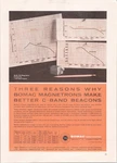 Bomac Magnetron C-band Beacon Vintage Magazine Print Ad 1960S. Fixed Price $15.79.
