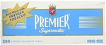 Premier King Size Light Cigarette Tubes 50 Boxes. Fixed Price $169.68.