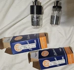 General Electric High Gain Electronic Radio Tubes Balanced Noise 2-PACK. Fixed Price $125.00.